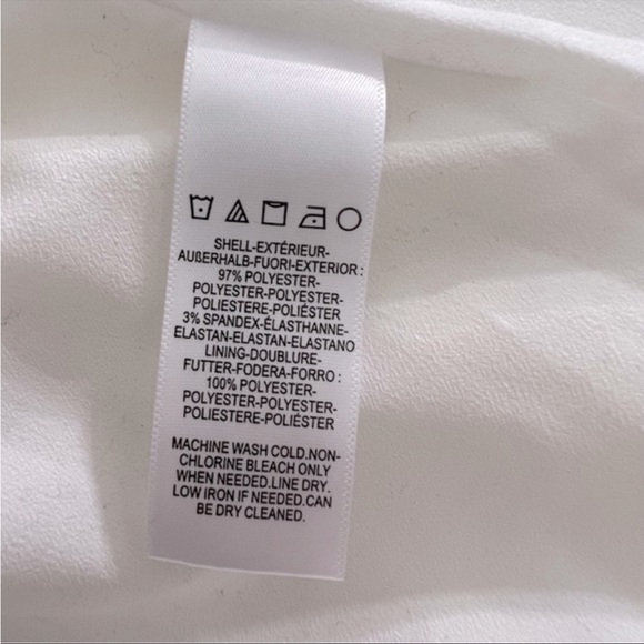 Dress the Population Sandra Gown dress maxi white wedding size medium - Picture 10 of 12